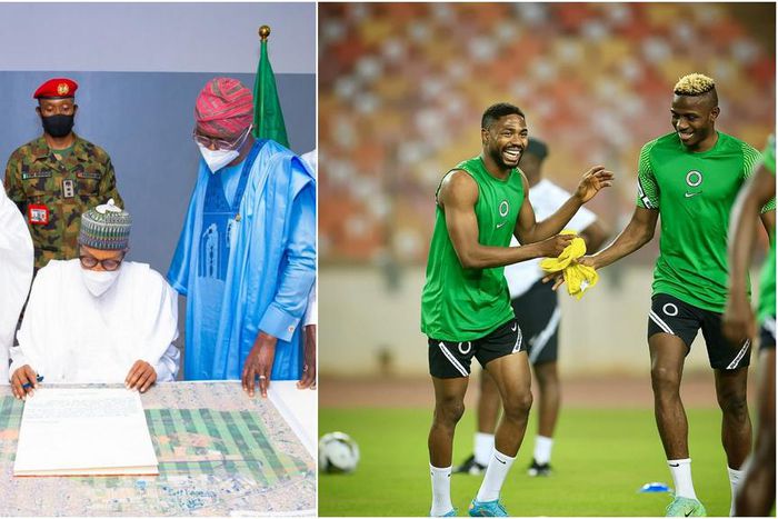 The Super Eagles will have Buhari in attendance when Nigeria face the Black Stars of Ghana
