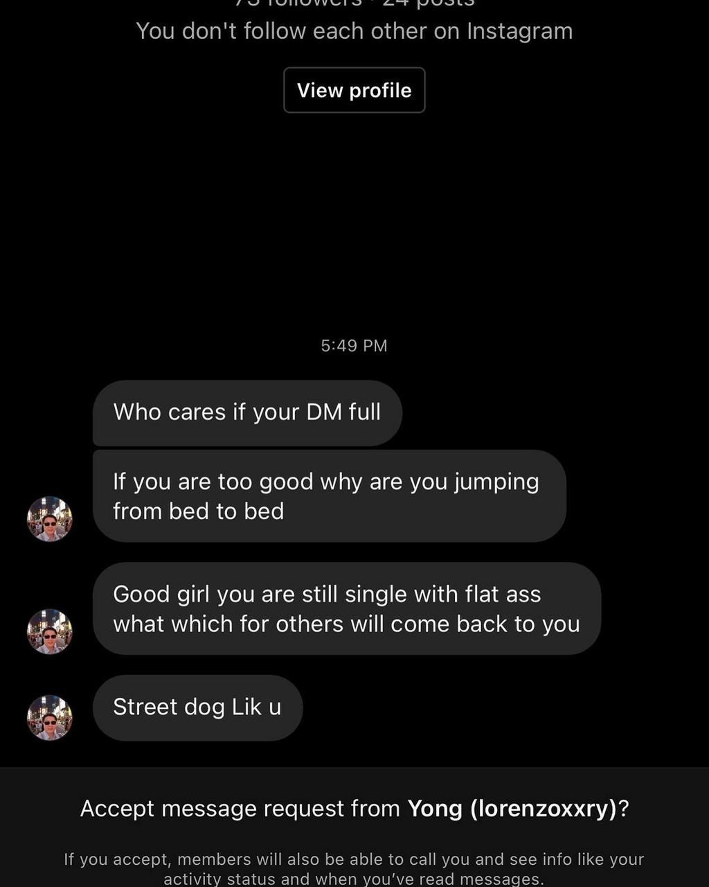 Esisi is being trolled and bullied on Instagram.