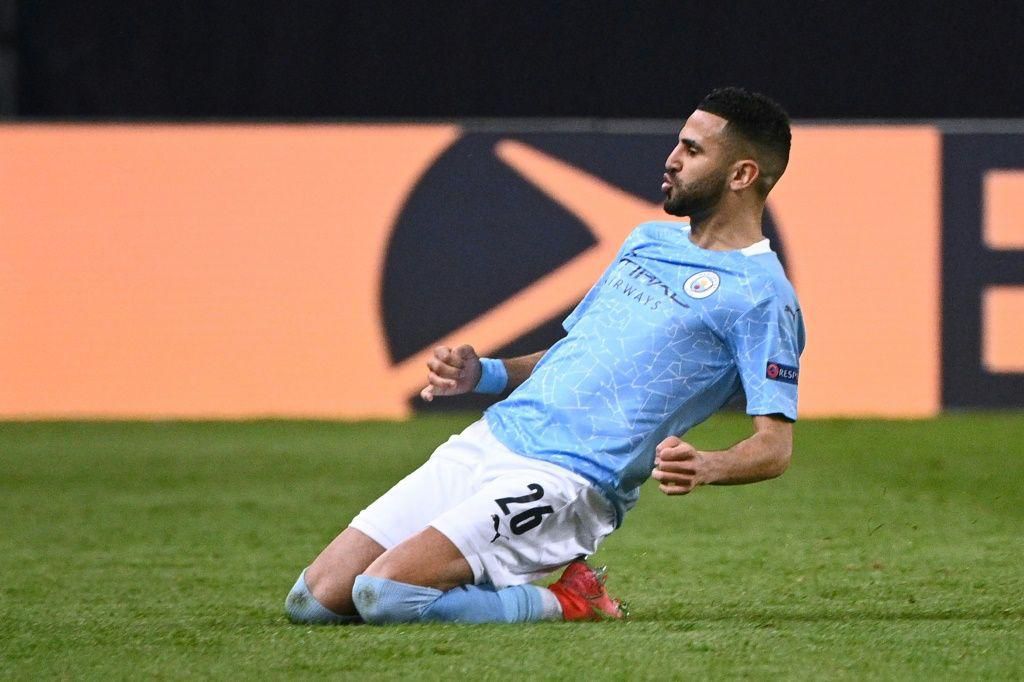 Man City's match winner: Riyad Mahrez scored the decisive goal in City's 2-1 win over PSG on his return to Paris