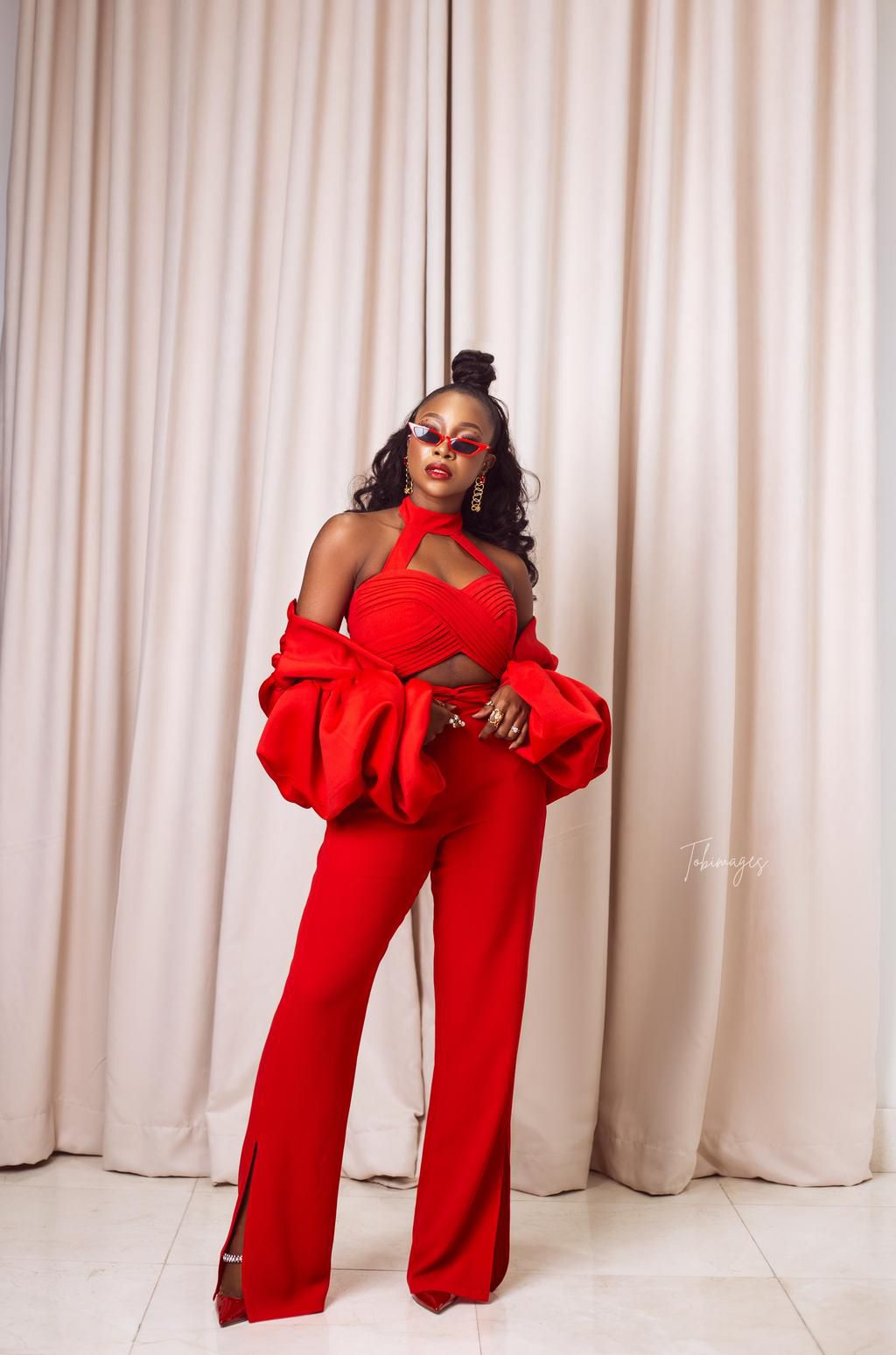 Inidima Okojie for the premiere of Blood Sisters