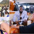Lawrence Okolie visits Surulere, teams up with DJ Cuppy