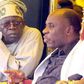 APC National Chairman, Bola Tinubu (left) and former Rivers State Governor, Rotimi Amaechi