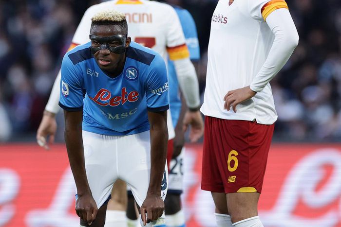 Victor Osimhen against AS Roma (IMAGO/Insidefoto)
