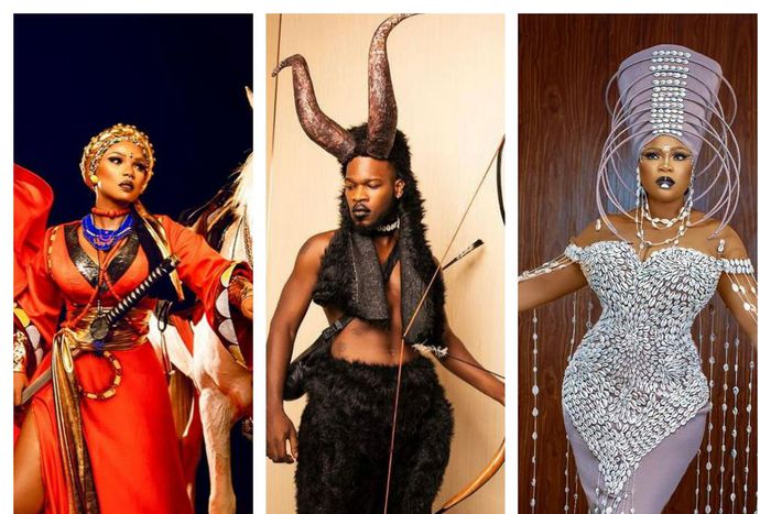 Costumes at the premiere