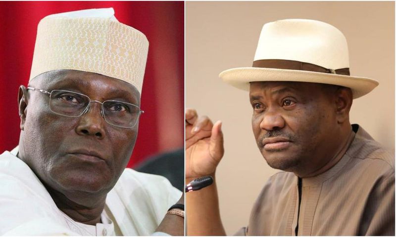 Alhaji Atiku Abubakar and Nyesom Wike. (DailyPost)