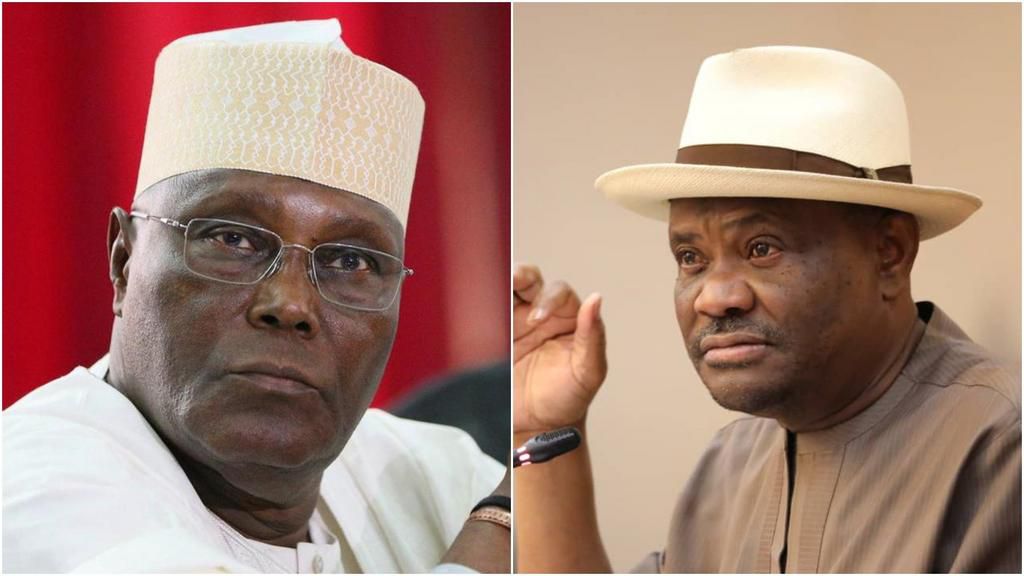 Alhaji Atiku Abubakar and Nyesom Wike. (DailyPost)