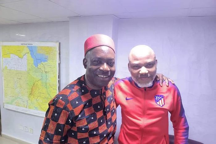 Governor Chukwuma Soludo of Anambra state visited Mazi Nnamdi Kanu, the detained leader of the Indigenous People of Biafra (IPOB). [Twitter:Punch]