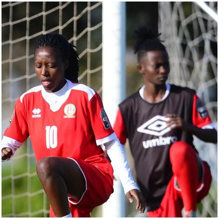 Falonne Nahimana of Burundi can't wait to take on the Super Falcons.