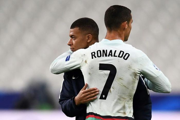 Cristiano Ronaldo and Kylian Mbappe both went close, but Portugal and France drew 0-0