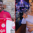 Calvin Bassey and his ex-girlfriend Molly