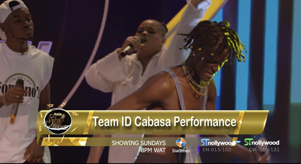 ID Cabasa for Naija Star Search