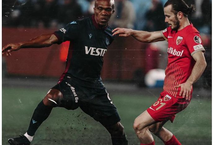 Nwakaeme has contributed 18 goals in 21 appearances this season for Trabzonspor in the Super Lig.