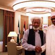 President Muhammadu Buhari meets with Nobel Laureate, Wole Soyinka at the Presidential Villa on August 11, 2016