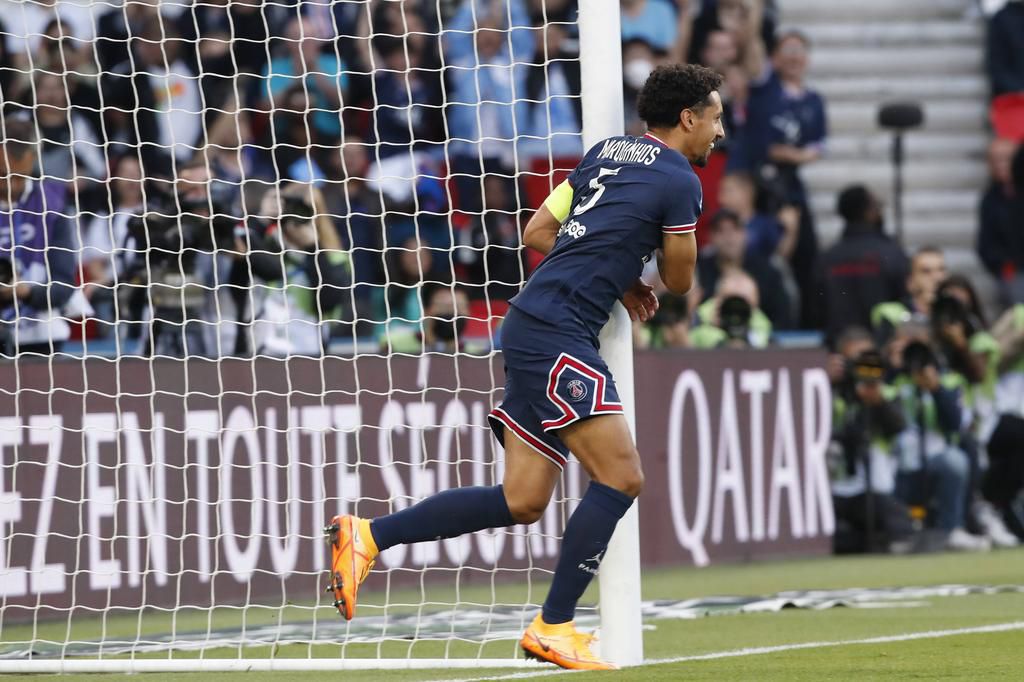 Marquinhos opened the scoring for PSG against Troyes on Sunday night