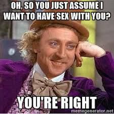 Some people are just looking for sex