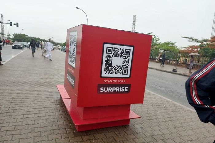 Mystery Red Boxes hit Lagos streets… Who’s painting the city red?