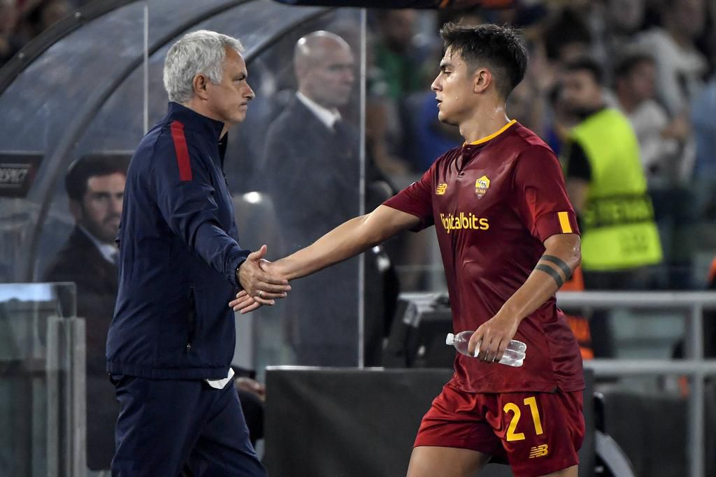 Mourinho says Dybala will not play for Roma again this year