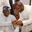 APC National Leader Asiwaju Bola Ahmed Tinubu has congratulated the newly elected presiding officers of the National Assembly, Senator Ahmad Lawan as Senate President and Honourable Femi Gbajabiamila as Speaker House of Representatives [Twitter/@Mr_JAG...