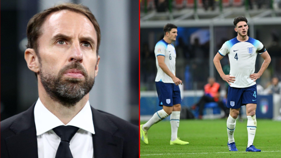 England have suffered relegation in the UEFA Nations League