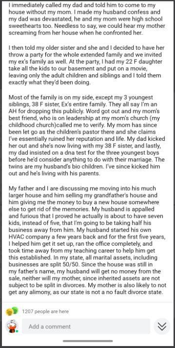 Anonymous woman's story