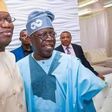 Governor Kayode Fayemi of Ekiti State and the National leader fof APC, Bola Ahmed Tinubu. (SunshineTruth)