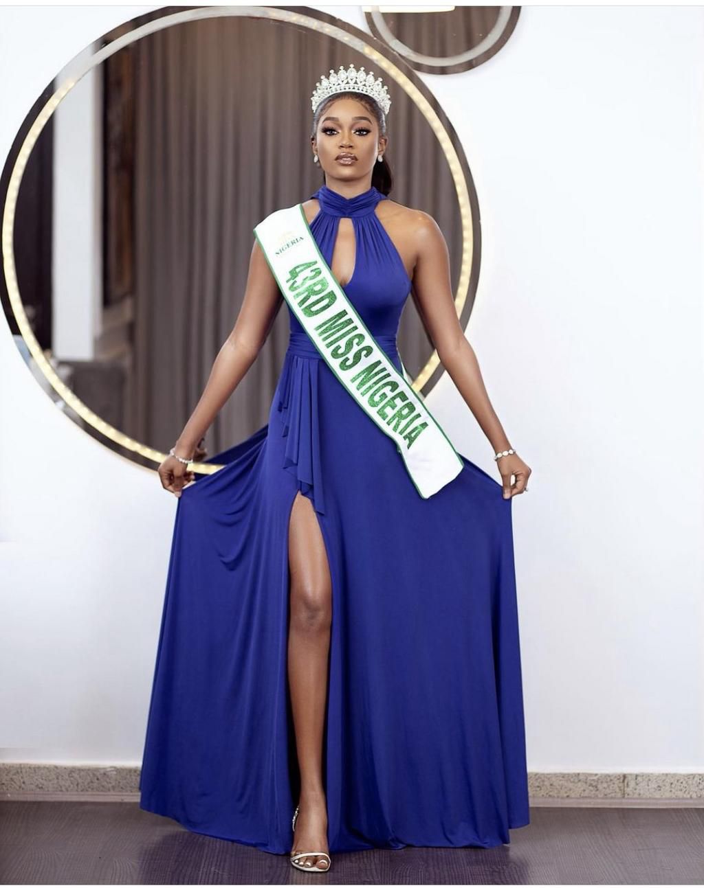 Beauty Tukura as the 43rd Miss Nigeria [Instagram]