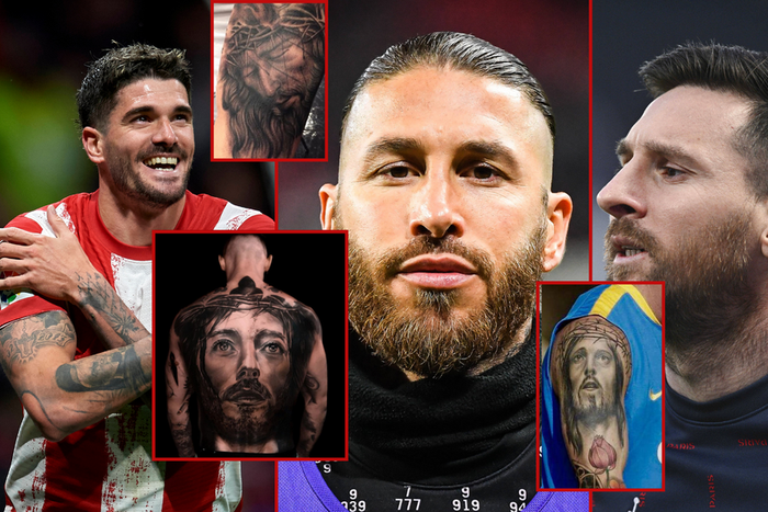 7 footballers who echoed Christ's passion with their tattoos