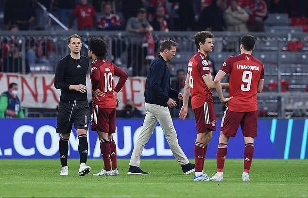 Julian Nagelsmann took over from Hansi Flick as manager of Bayern Munich last summer