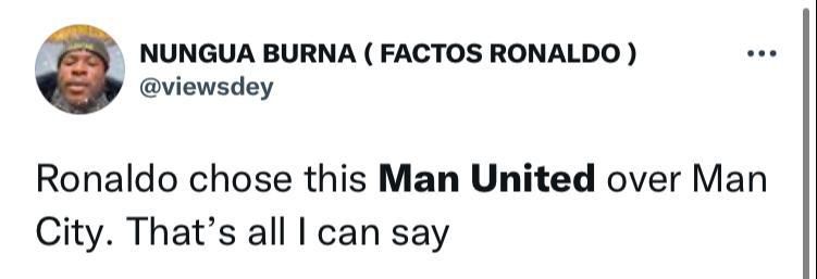 Another United fan makes an honest admission