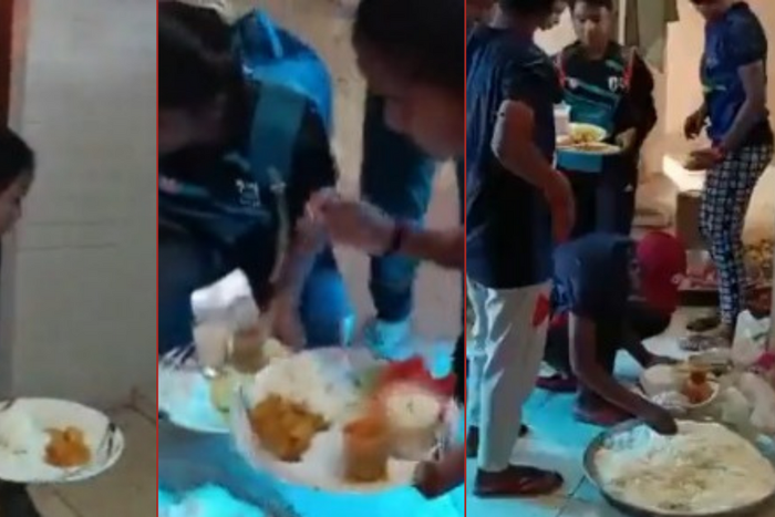 New Delhi:  Viral video showing a group of young female Kabbadi players eating from a toilet sparks outrage on social media