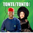 The governorship candidate of ADC, Tonte Ibraye and his deputy, Tonto Dikeh [Instagram/TonteIbraye]