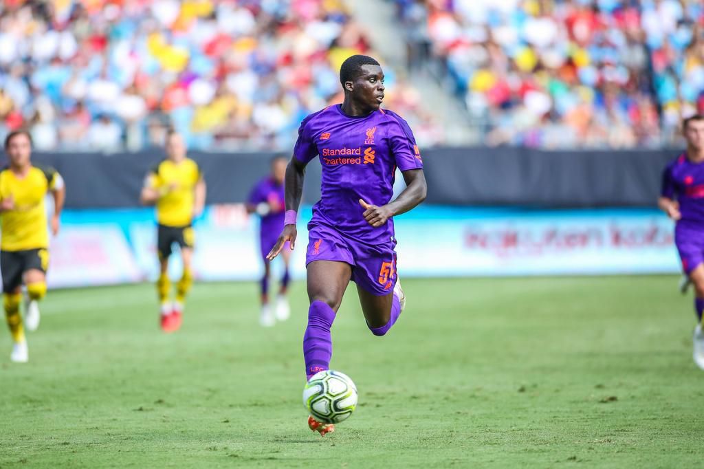 Sheyi Ojo during his time at Liverpool