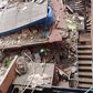 The building located on Sonuga Street, Palm Avenue, in the Mushin area collapsed on Friday, September 23, 2022. (Punch)