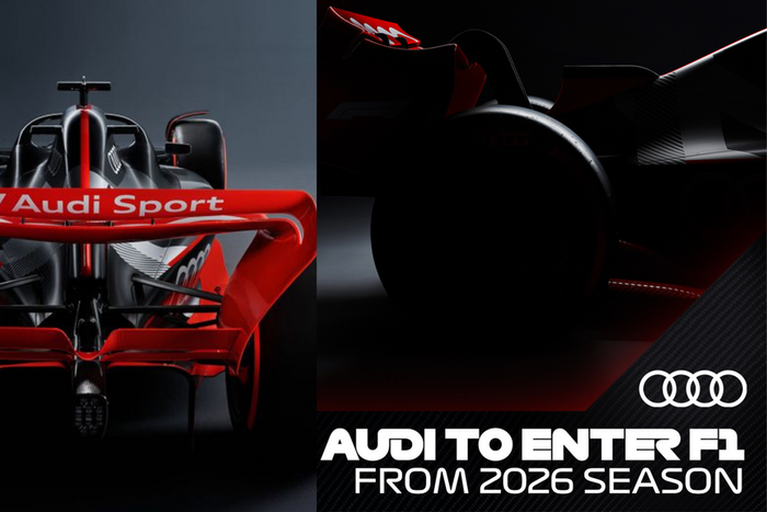 Audi have confirmed their entry into F1