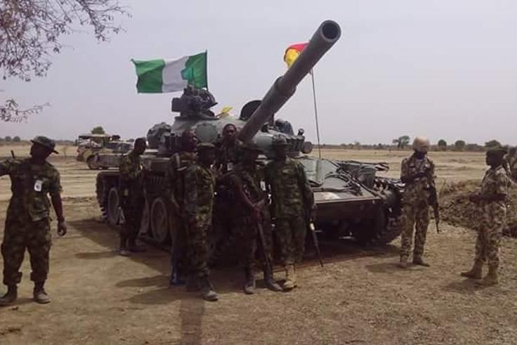 Troops give Boko Haram terrorists bloody nose in Yobe, Borno, killing scores of fighters. [Twitter:@DefenseNigeria]