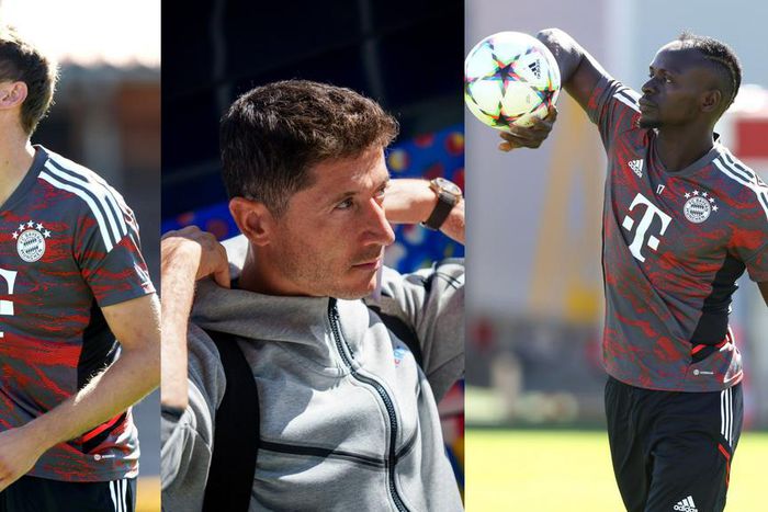 Sadio Mane warns Muller not to pass to Lewandowski