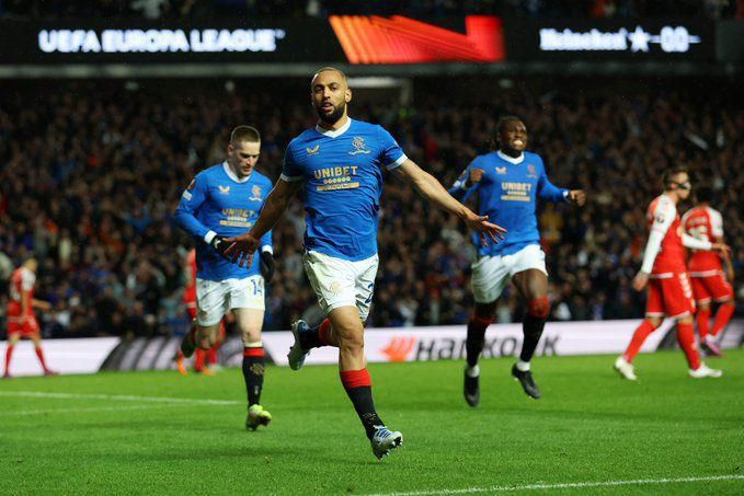 Roofe's hard work paid off when he finally won the game for Rangers