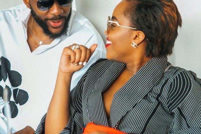 Nigerian media personality Ebuka Obi-Uchendu and his wife, Cynthia [Instagram/JustCynthiaO]