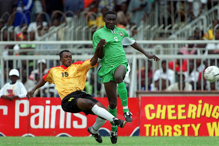 Victor Agali opened the scoring for the Super Eagles in Port Harcourt as Nigeria won 3-0 in their final group game