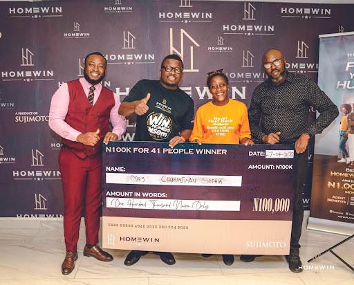 22-year-old LASU student wins N12m in Sujimoto's homewin salary for life