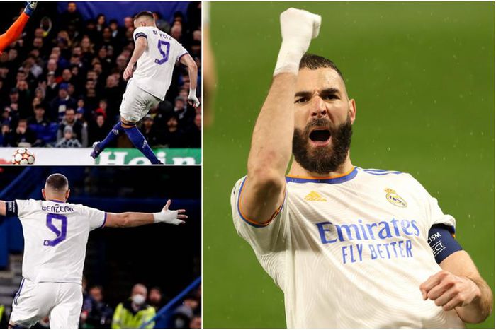 Benzema was the hero as Real Madrid beat Chelsea 1-3 at Stamford Bridge