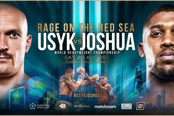 Anthony Joshua to fight Oleksandr Usyk in Saudi Arabia on August 20
