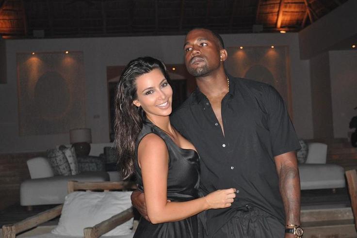 Kanye West and wife, Kim Kardashian [Instagram/KimKardashian]