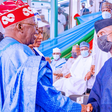 APC Presidential flag-bearer, Asiwaju Bola Tinubu and Vice President, Yemi Osinbajo. [Twitter:Jags]