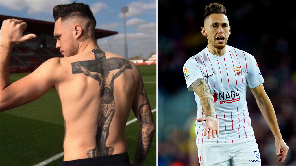 Luvcas Ocampos' back attoo