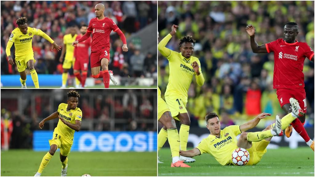Chukwueze was not good as Liverpool beat Villarreal 2-0 at Anfield
