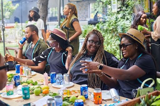 CANDO! Nigeria Hosts its first-ever Paint, Sip, and Plant event in honor of World Earth Day.