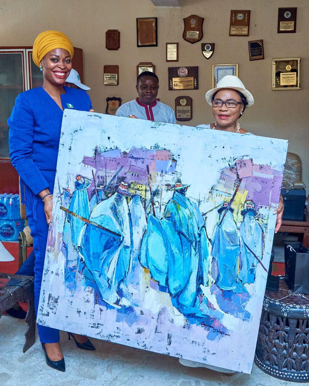 “Power comes only from the Almighty” - Erelu Kuti to Okunnu-Lamidi, 2023 presidential aspirant