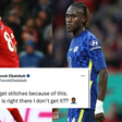 Trevor Chalobah reacts on social media after requiring stitches following nasty Naby Keita's nasty tackle on Sunday
