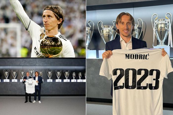 Luka Modric renews with Real Madrid until 2023